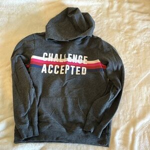 Girls Challenge Accepted Hoodie